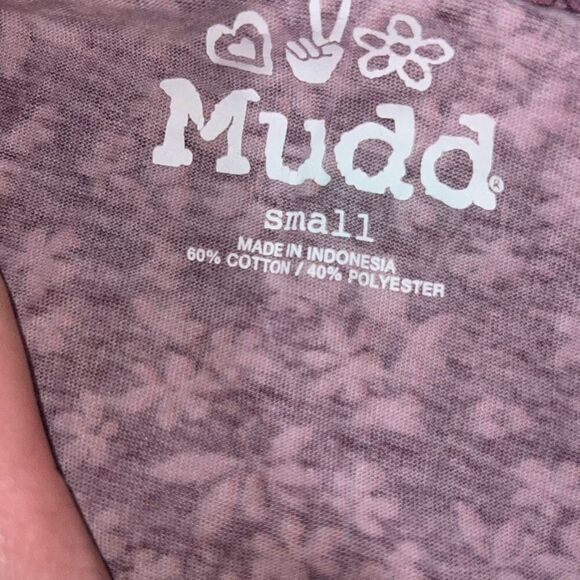 Mudd Boho Floral Patchwork Racerback Tank Top - Picture 3 of 3